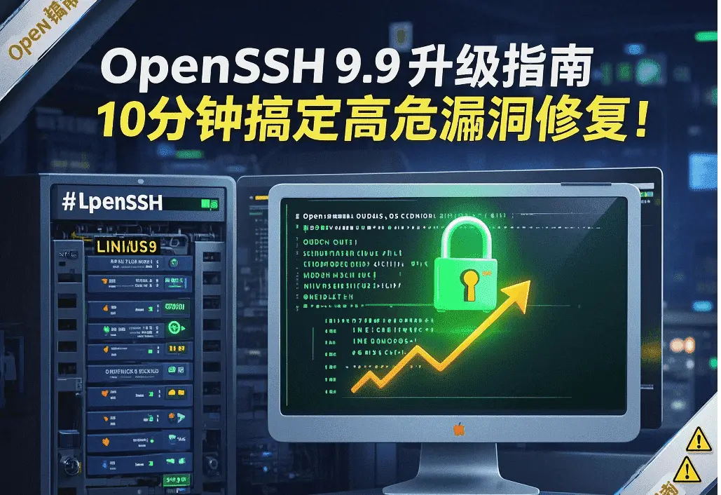 手把手教你升级OpenSSH到9.9p1！安全+性能双提升！